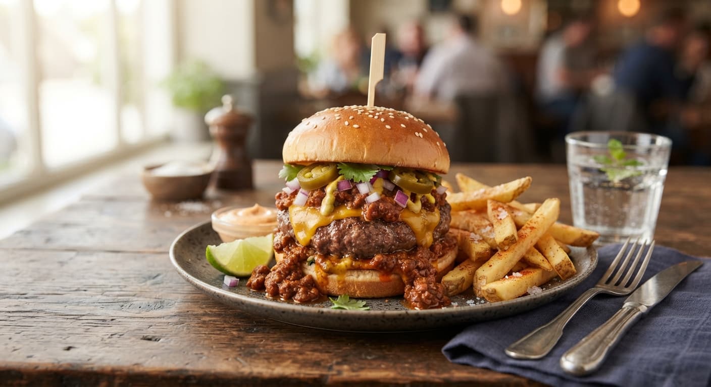 Chili Cheese Burger