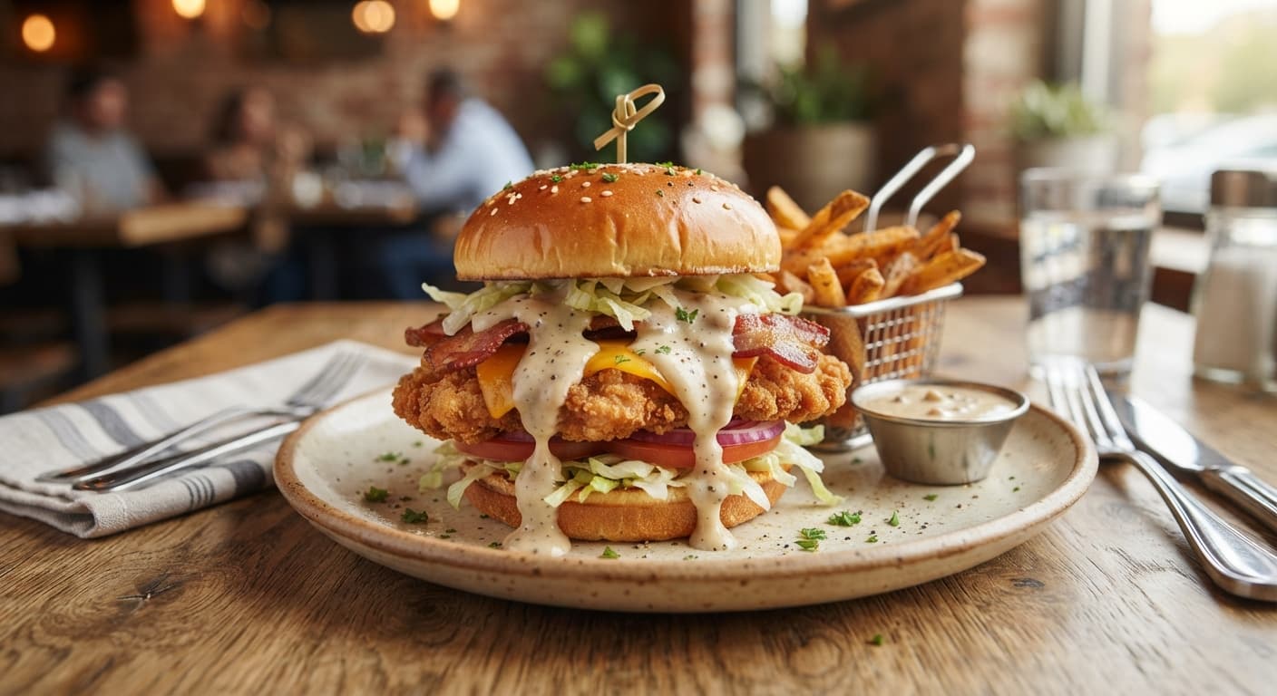 Chicken Fried Steak Sandwich