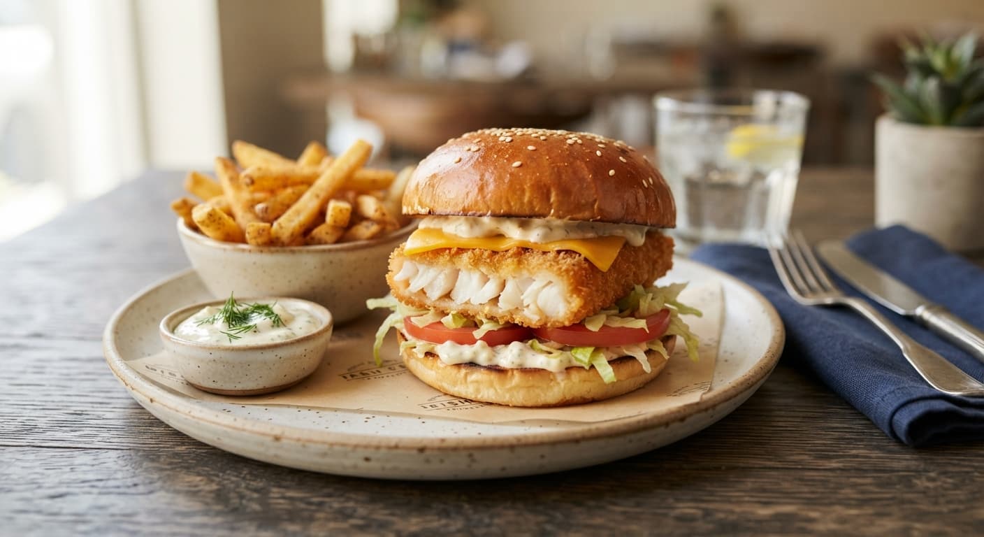 Square Fish Sandwich