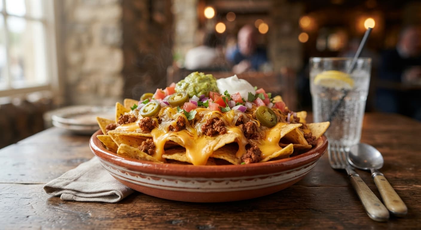 Large Nacho Cheese with Meat