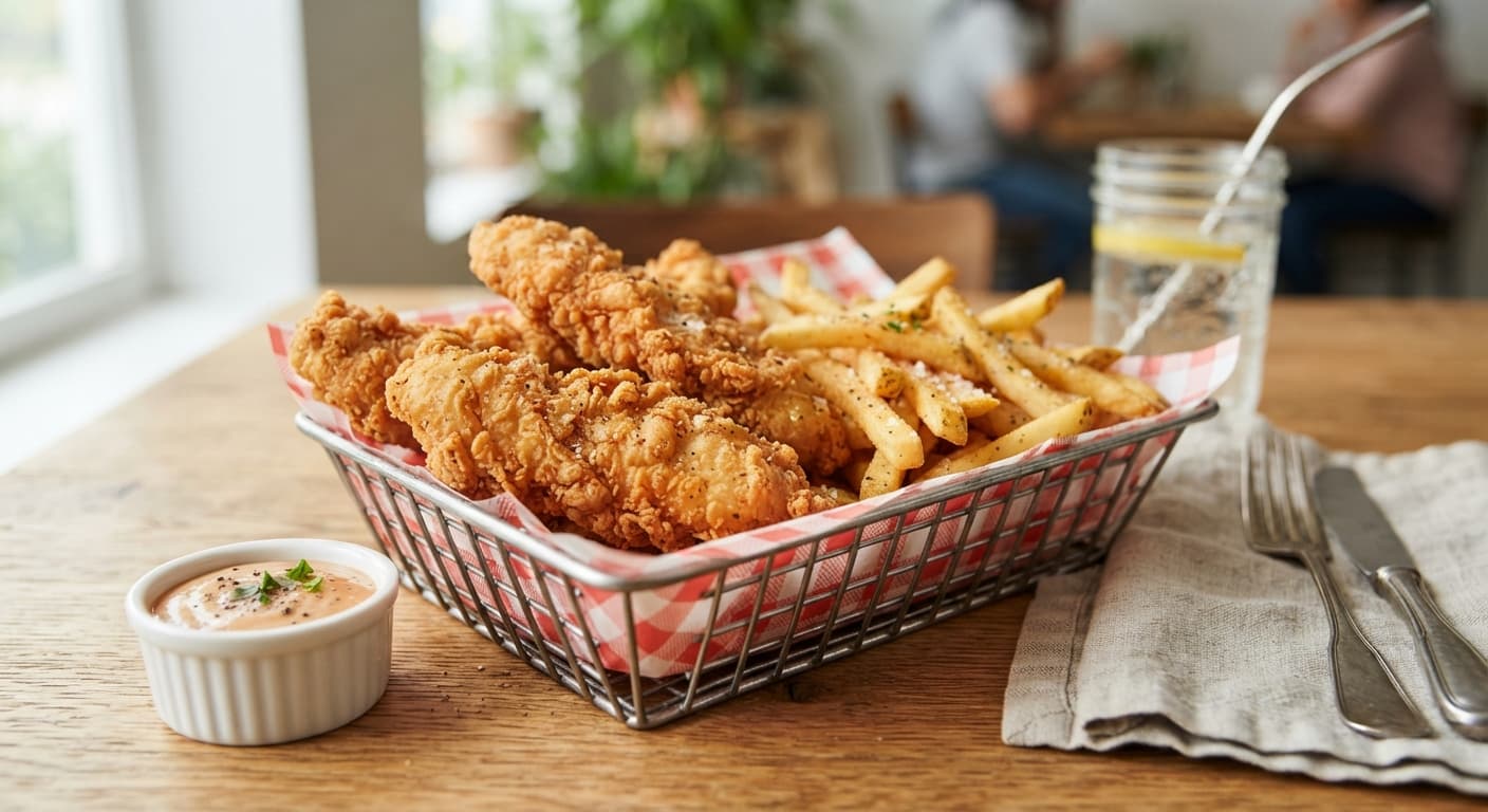3 Pieces Chicken Tender Basket