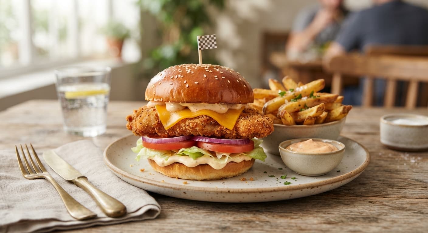 Chicken Deluxe Sandwich
