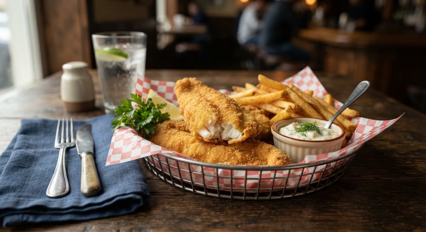 3 Pieces Catfish Basket