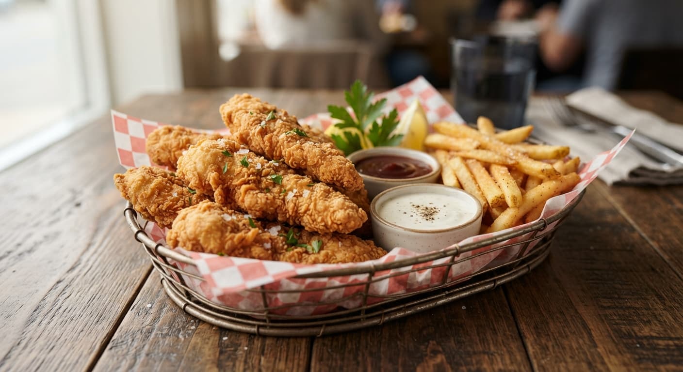 8 Pieces Chicken Tender Basket