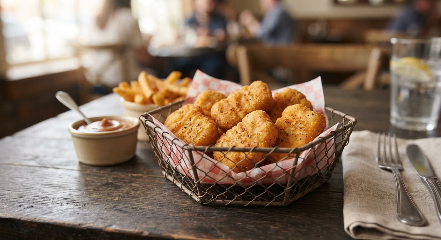 6 Pieces Chicken Nugget Basket