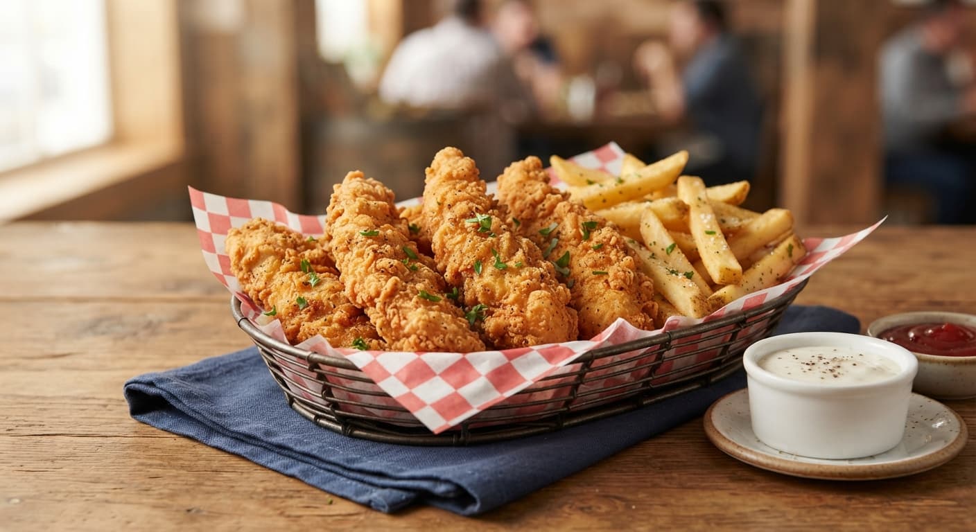 5 Pieces Chicken Tender Basket