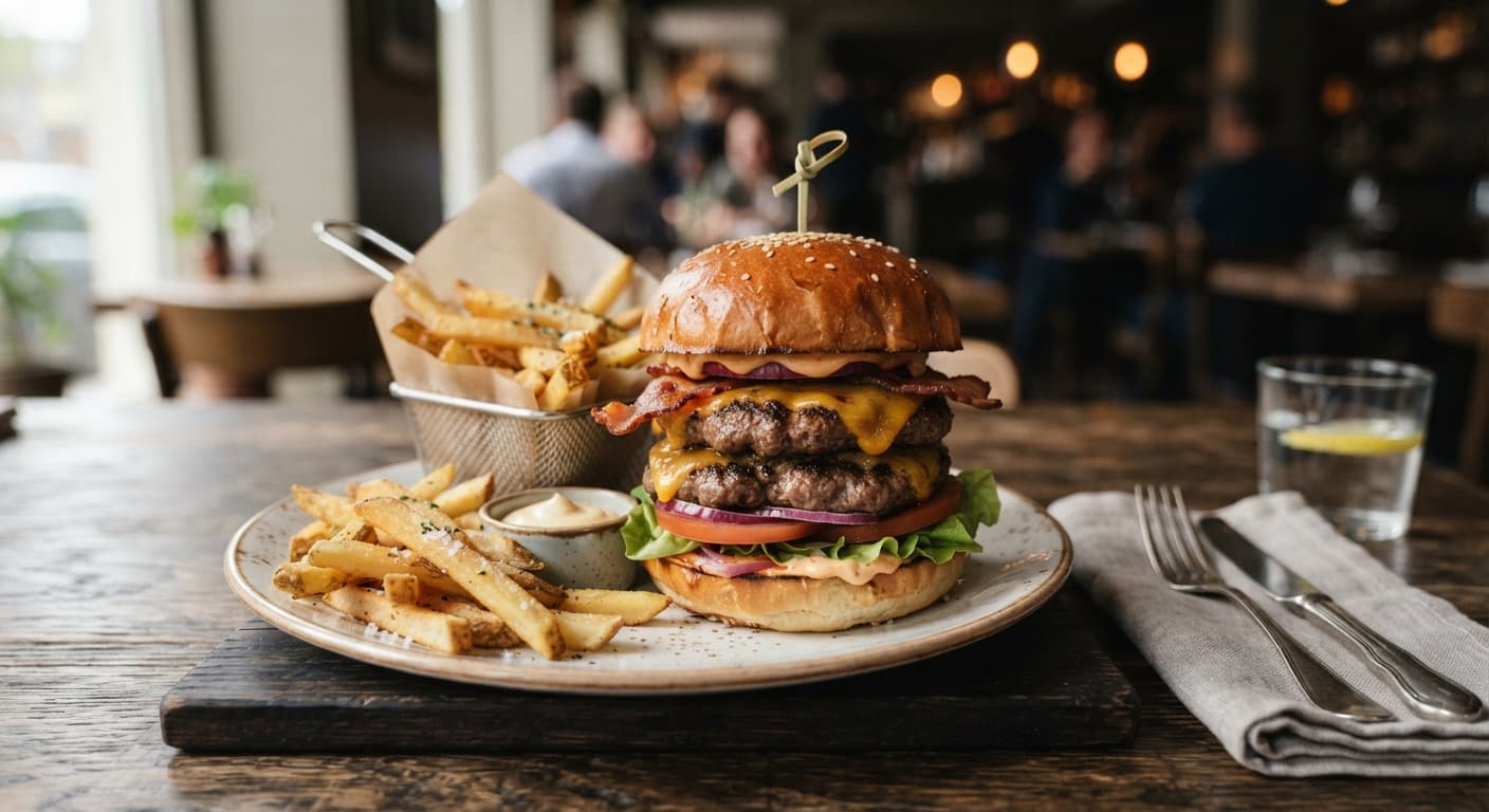 Double Meat Hamburger