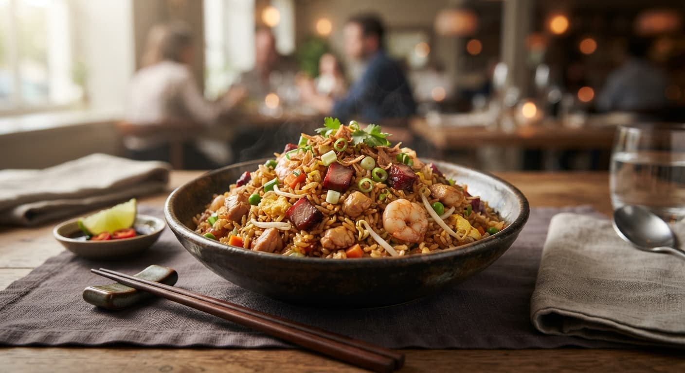 3 Meat Combination Fried Rice