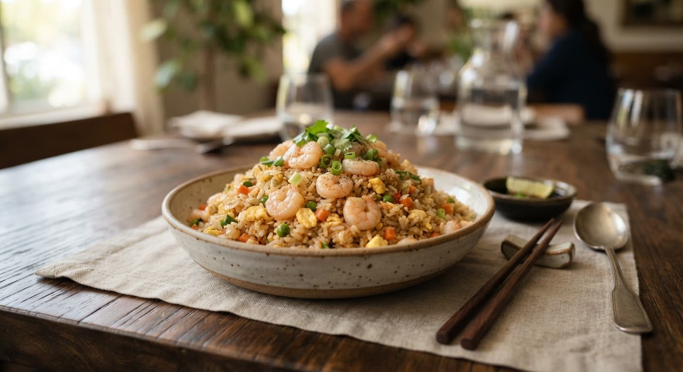 Small Shrimp Fried Rice