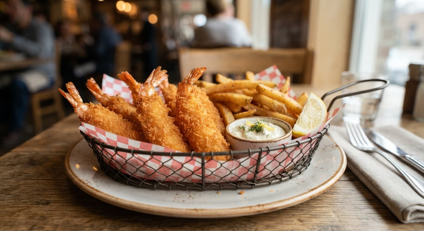 6 Pieces Shrimp Basket