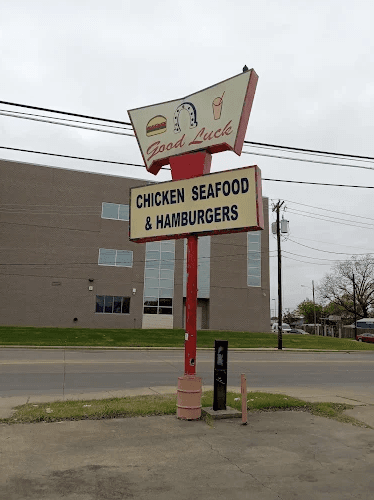 Good Luck Chicken Hamburger And Sea Food